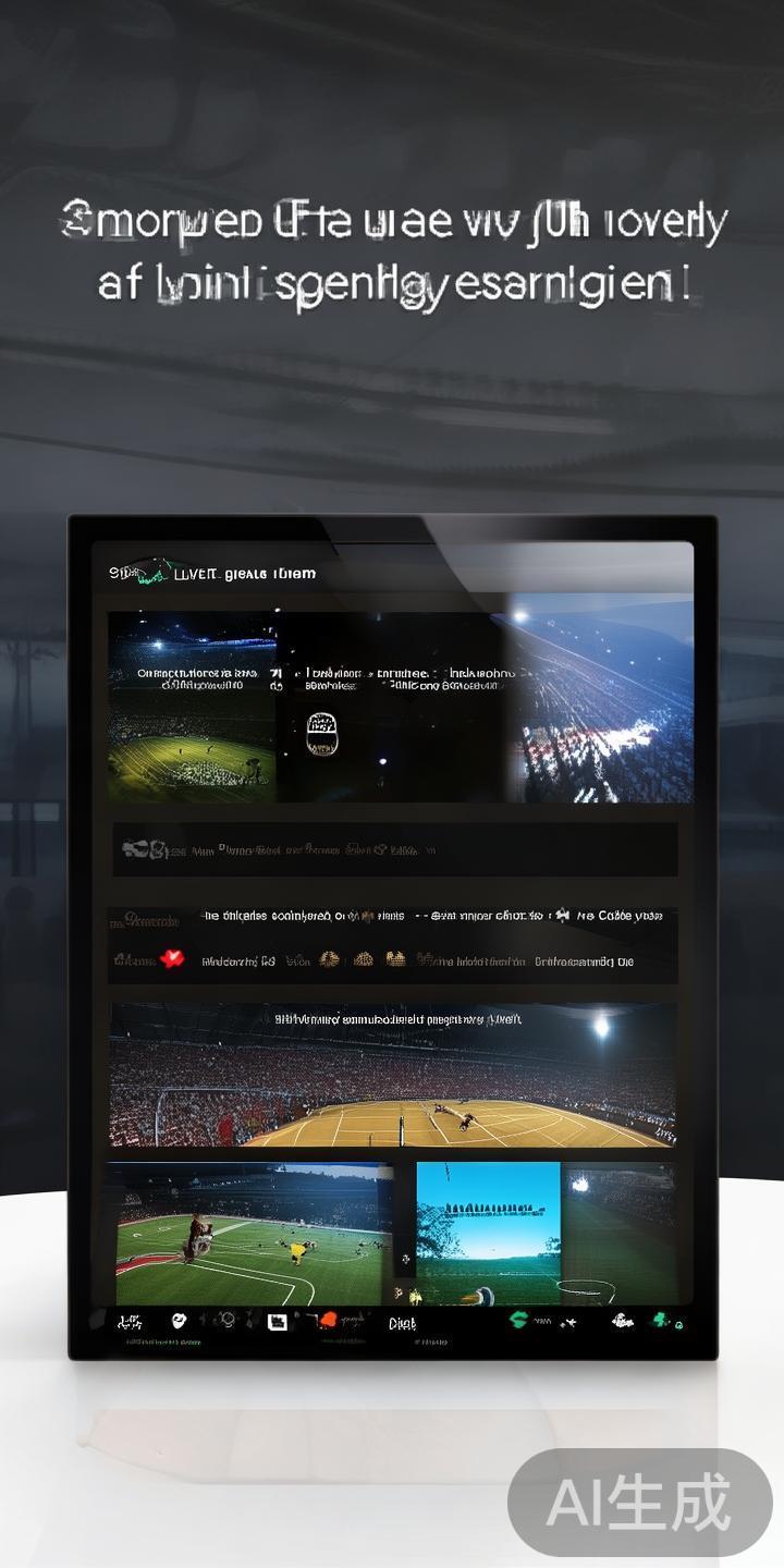 观看赛事直播
平台提供高清直播和多角度切换，用户